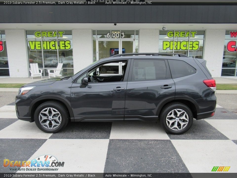 2019 Subaru Forester 2.5i Premium Dark Gray Metallic / Black Photo #1
