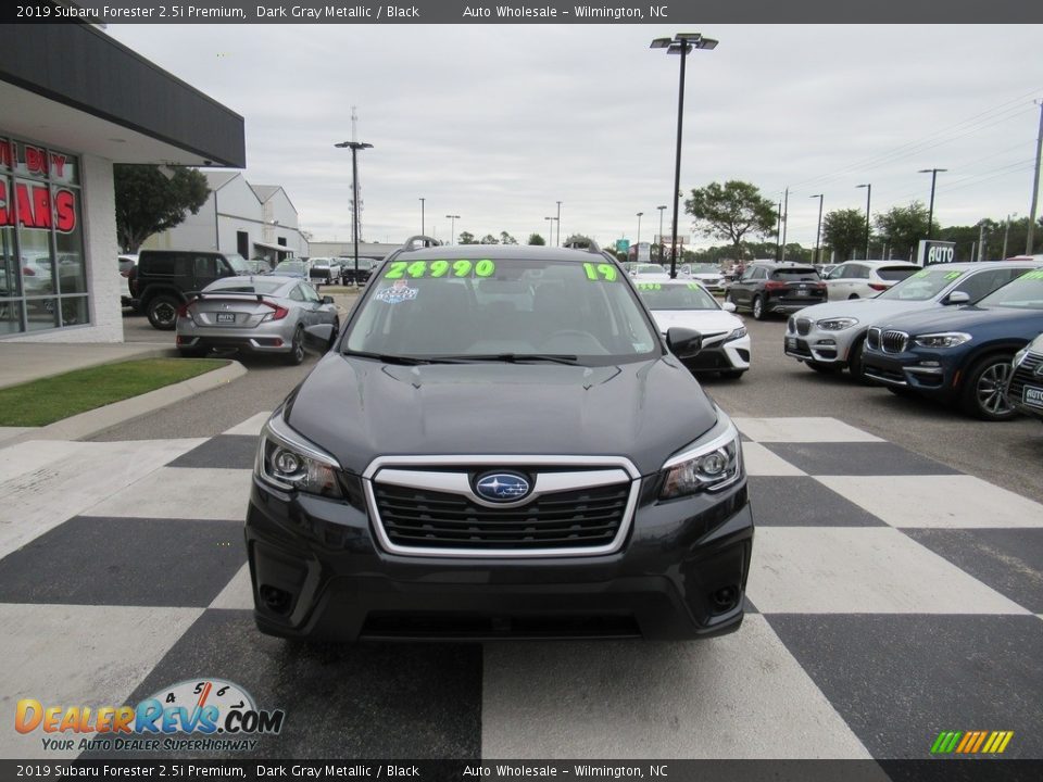 2019 Subaru Forester 2.5i Premium Dark Gray Metallic / Black Photo #2