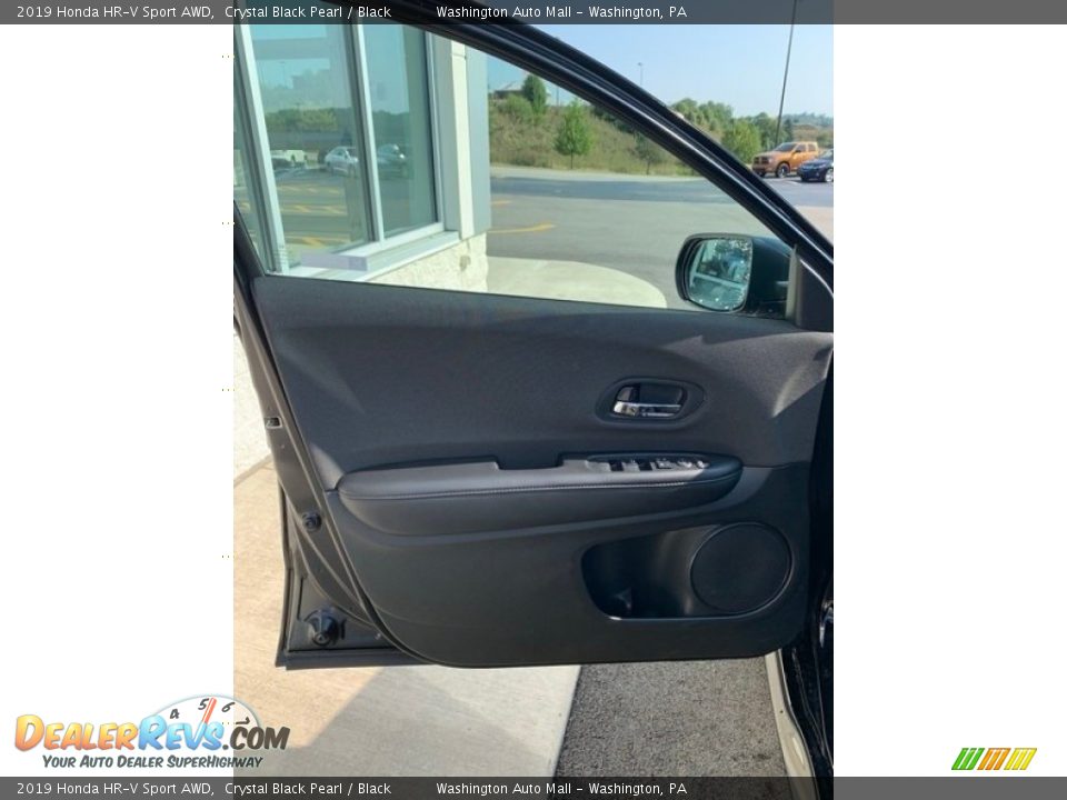 2019 Honda HR-V Sport AWD Crystal Black Pearl / Black Photo #10