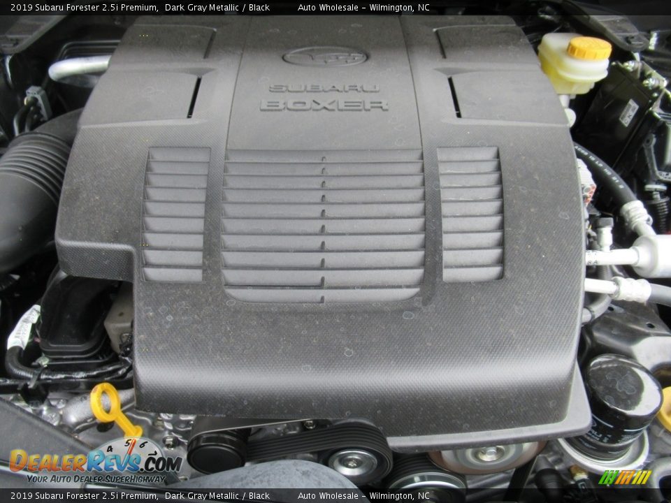 2019 Subaru Forester 2.5i Premium Dark Gray Metallic / Black Photo #6