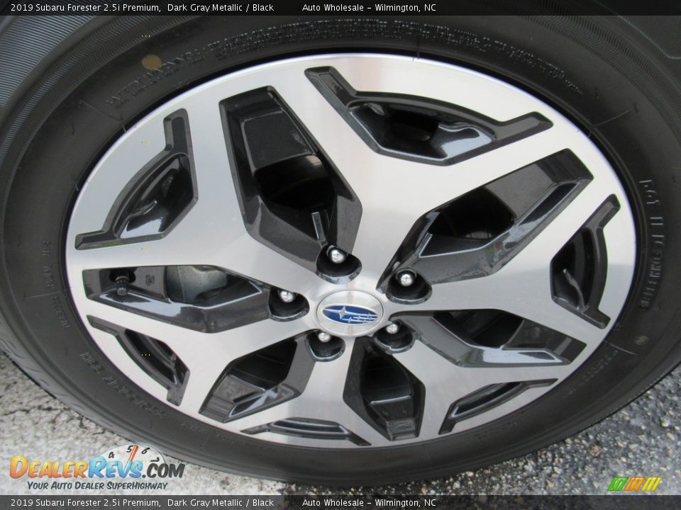 2019 Subaru Forester 2.5i Premium Dark Gray Metallic / Black Photo #7