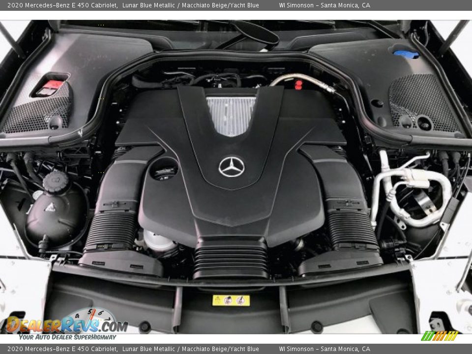 2020 Mercedes-Benz E 450 Cabriolet 3.0 Liter Turbocharged DOHC 24-Valve VVT V6 Engine Photo #5