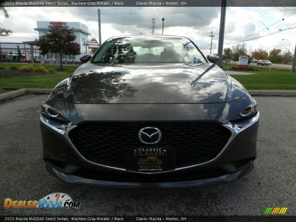 2020 Mazda MAZDA3 Select Sedan Machine Gray Metallic / Black Photo #2