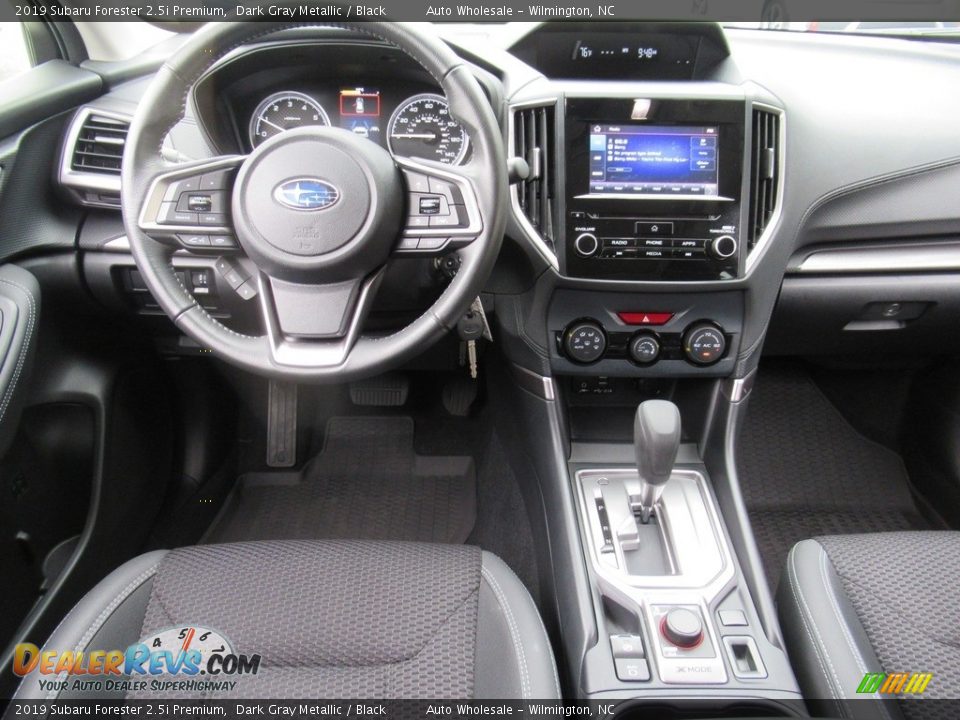 2019 Subaru Forester 2.5i Premium Dark Gray Metallic / Black Photo #14
