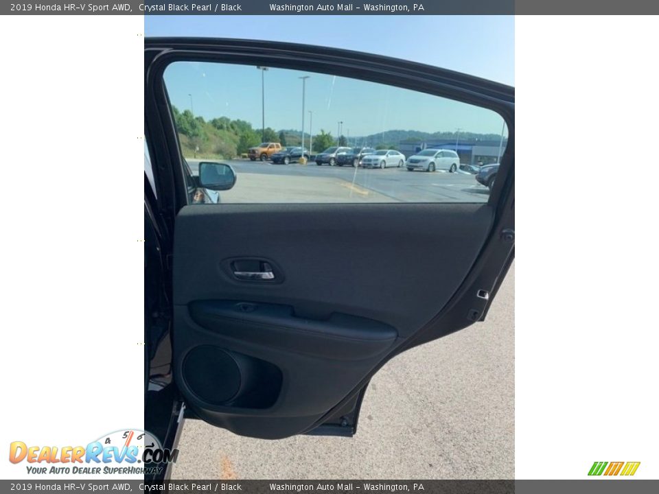 2019 Honda HR-V Sport AWD Crystal Black Pearl / Black Photo #23