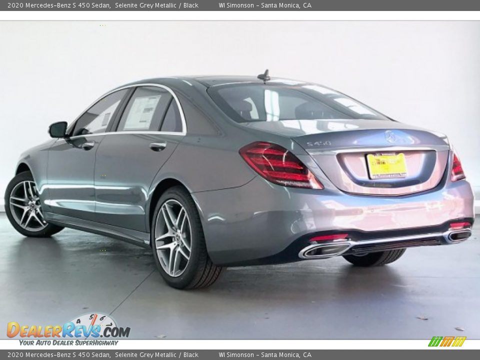 2020 Mercedes-Benz S 450 Sedan Selenite Grey Metallic / Black Photo #2