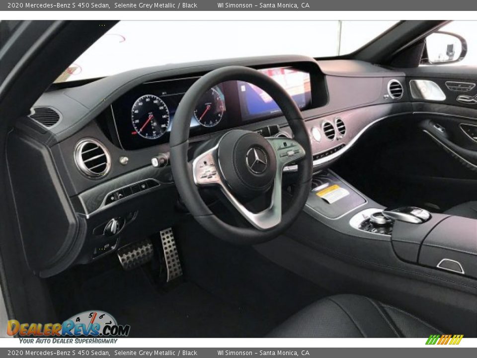 2020 Mercedes-Benz S 450 Sedan Selenite Grey Metallic / Black Photo #4
