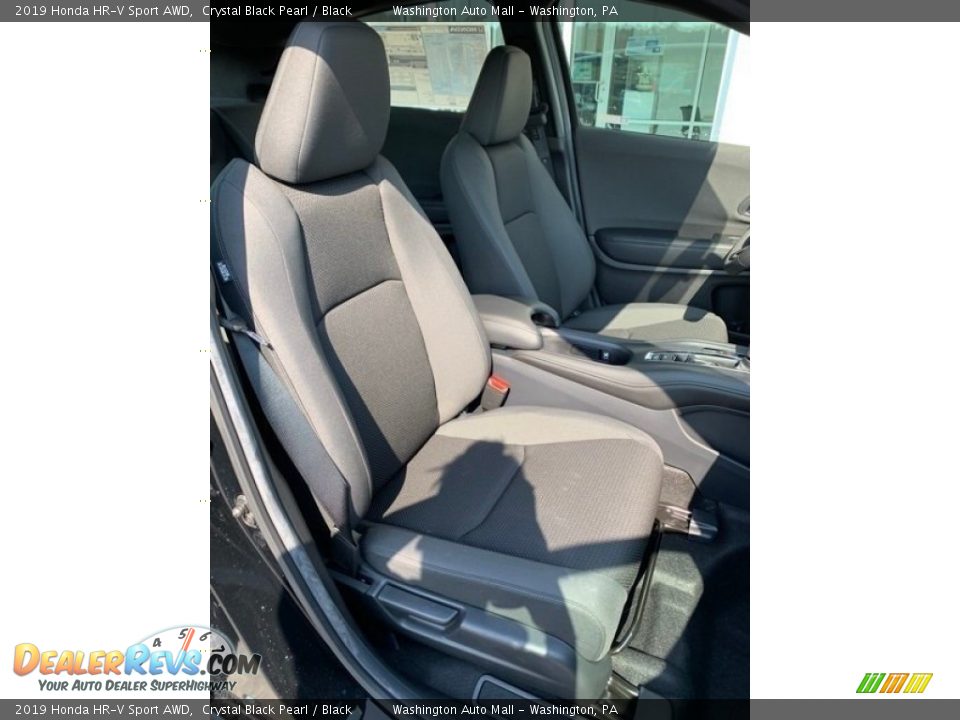 2019 Honda HR-V Sport AWD Crystal Black Pearl / Black Photo #27