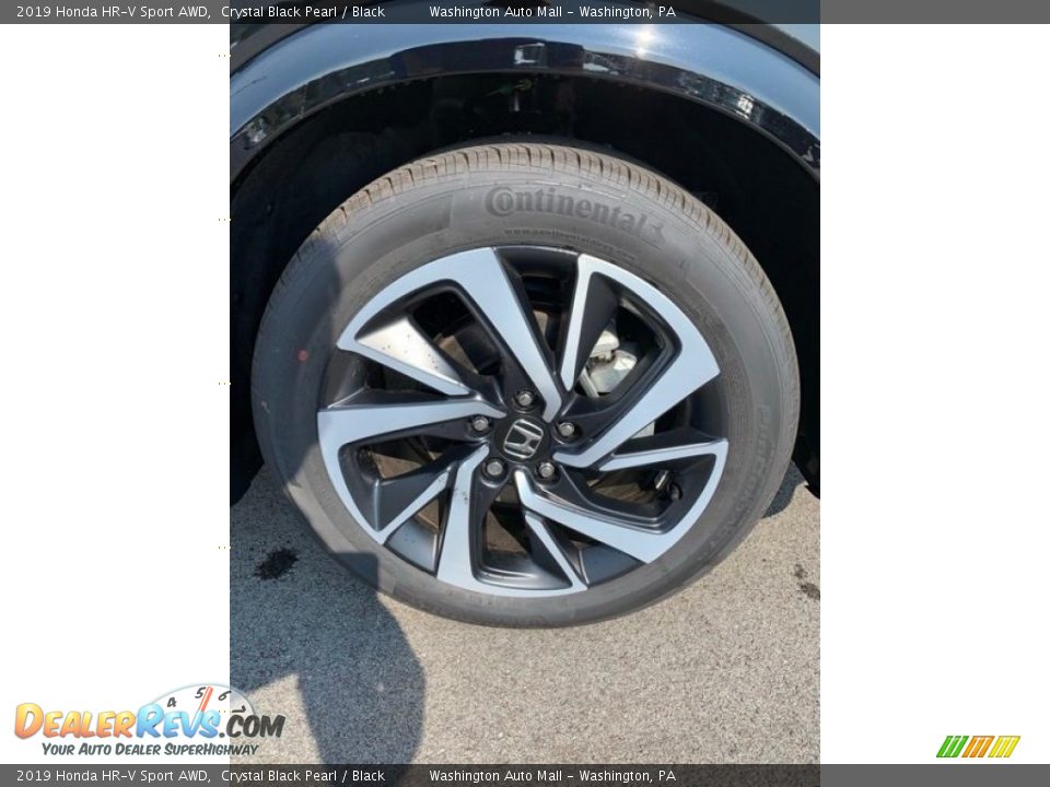 2019 Honda HR-V Sport AWD Crystal Black Pearl / Black Photo #29