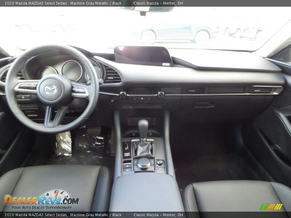 Black Interior - 2020 Mazda MAZDA3 Select Sedan Photo #10