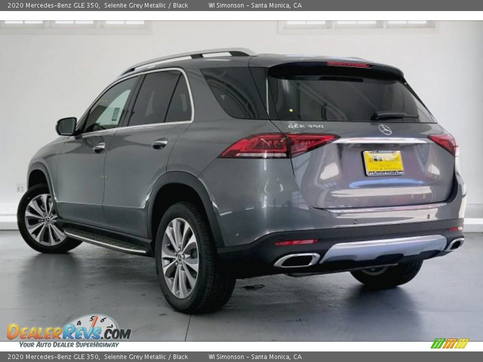 2020 Mercedes-Benz GLE 350 Selenite Grey Metallic / Black Photo #2