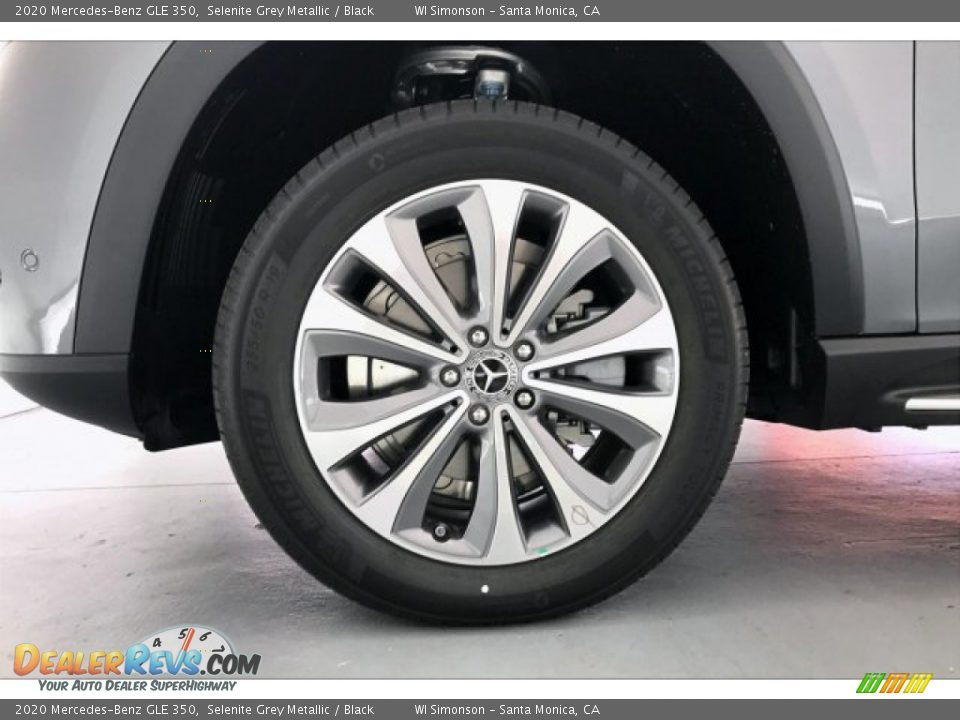 2020 Mercedes-Benz GLE 350 Selenite Grey Metallic / Black Photo #9