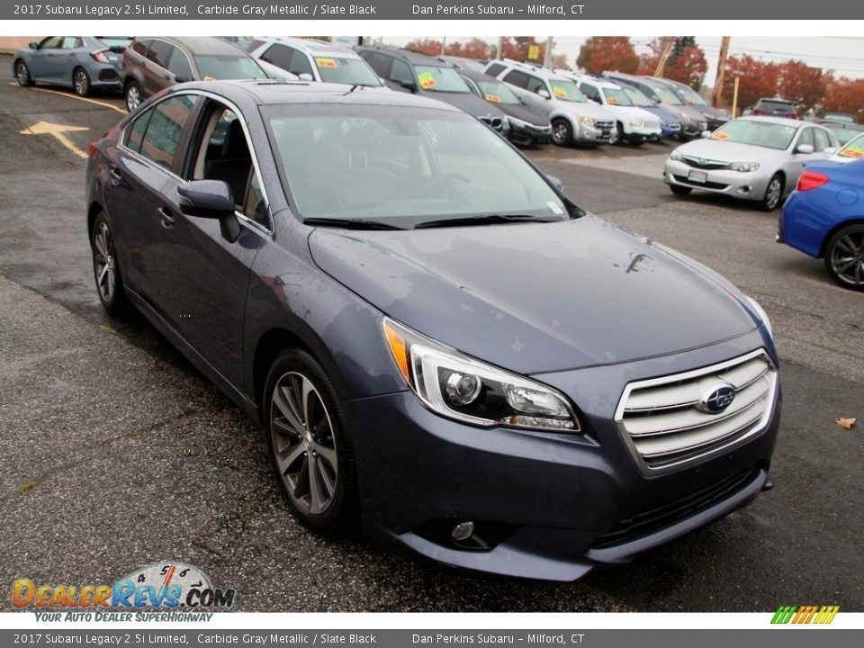 2017 Subaru Legacy 2.5i Limited Carbide Gray Metallic / Slate Black Photo #3