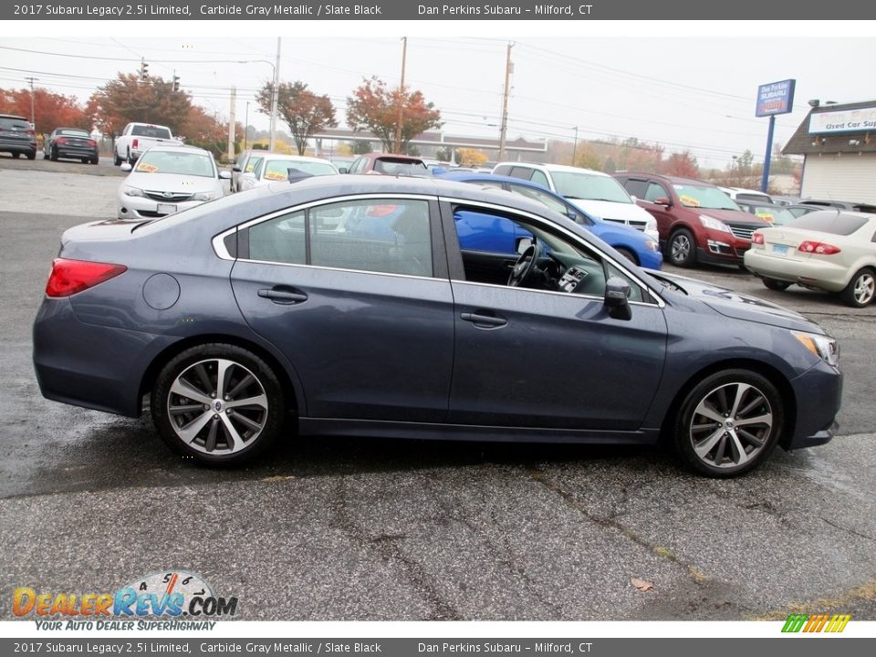 2017 Subaru Legacy 2.5i Limited Carbide Gray Metallic / Slate Black Photo #4