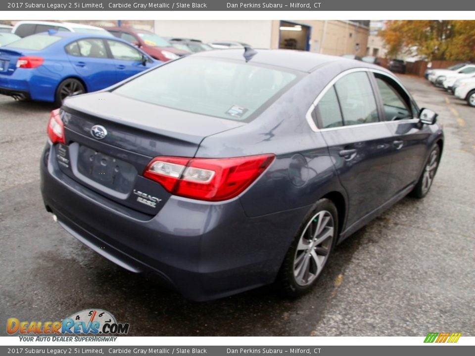 2017 Subaru Legacy 2.5i Limited Carbide Gray Metallic / Slate Black Photo #5