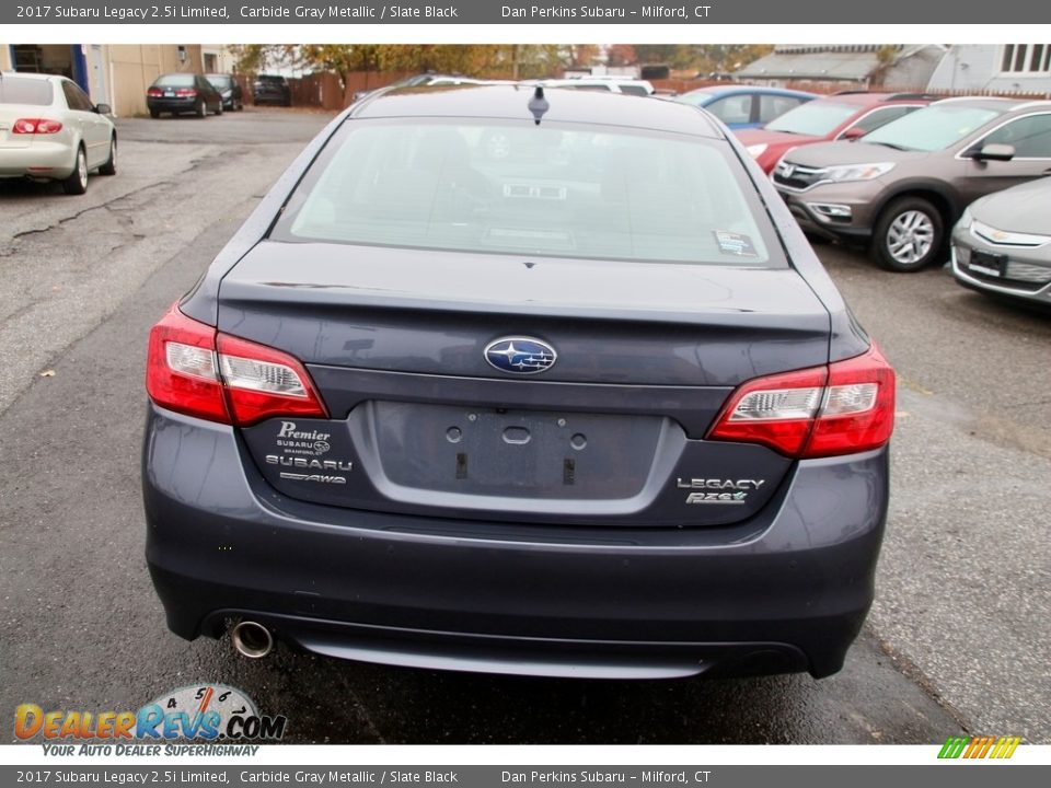 2017 Subaru Legacy 2.5i Limited Carbide Gray Metallic / Slate Black Photo #6