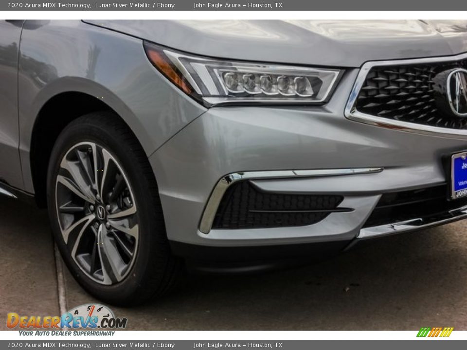 2020 Acura MDX Technology Lunar Silver Metallic / Ebony Photo #11
