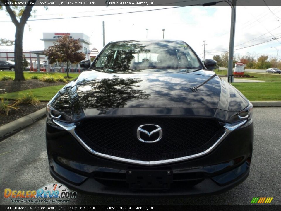 2019 Mazda CX-5 Sport AWD Jet Black Mica / Black Photo #2