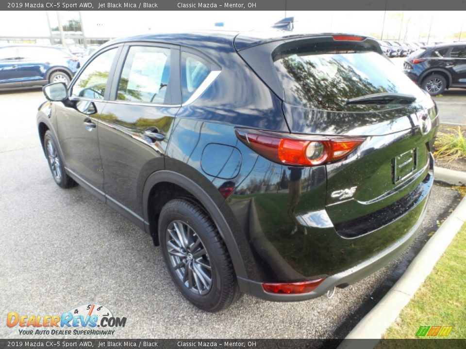 2019 Mazda CX-5 Sport AWD Jet Black Mica / Black Photo #5