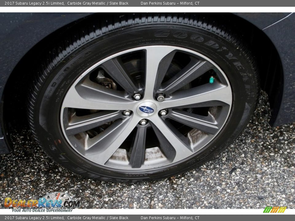 2017 Subaru Legacy 2.5i Limited Carbide Gray Metallic / Slate Black Photo #21