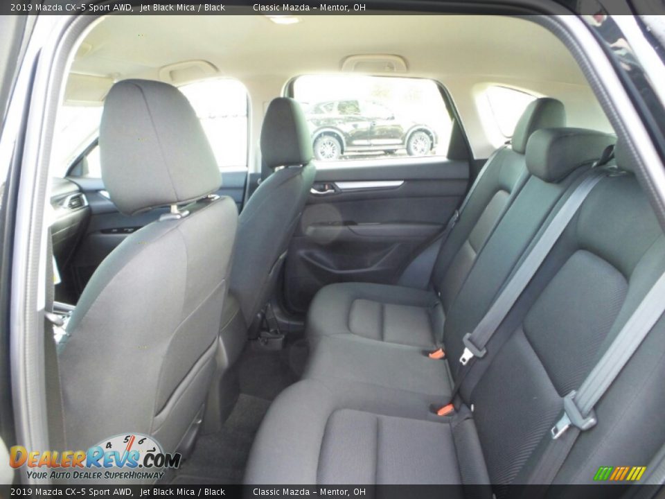 2019 Mazda CX-5 Sport AWD Jet Black Mica / Black Photo #9