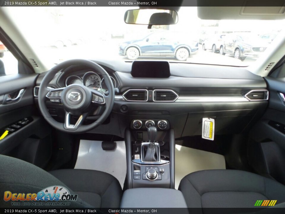 2019 Mazda CX-5 Sport AWD Jet Black Mica / Black Photo #10