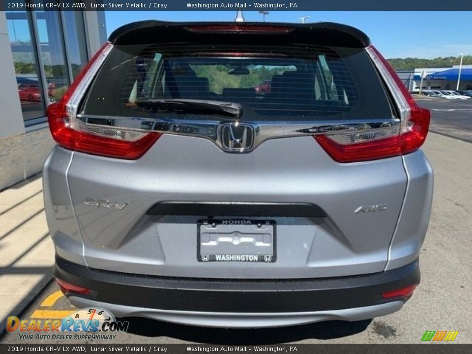 2019 Honda CR-V LX AWD Lunar Silver Metallic / Gray Photo #6