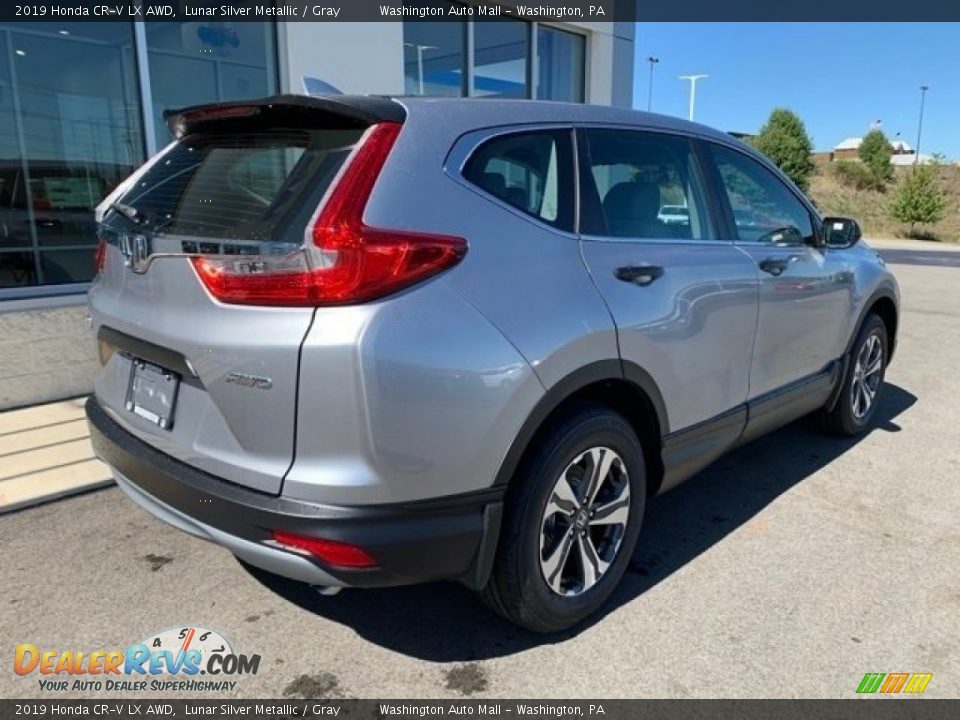 2019 Honda CR-V LX AWD Lunar Silver Metallic / Gray Photo #7