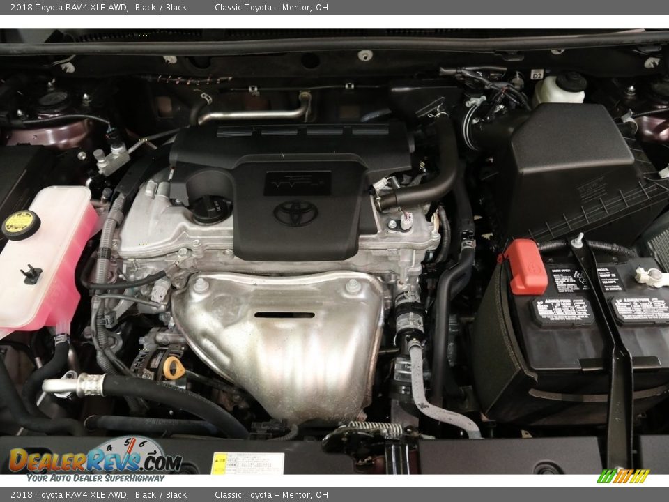 2018 Toyota RAV4 XLE AWD Black / Black Photo #18