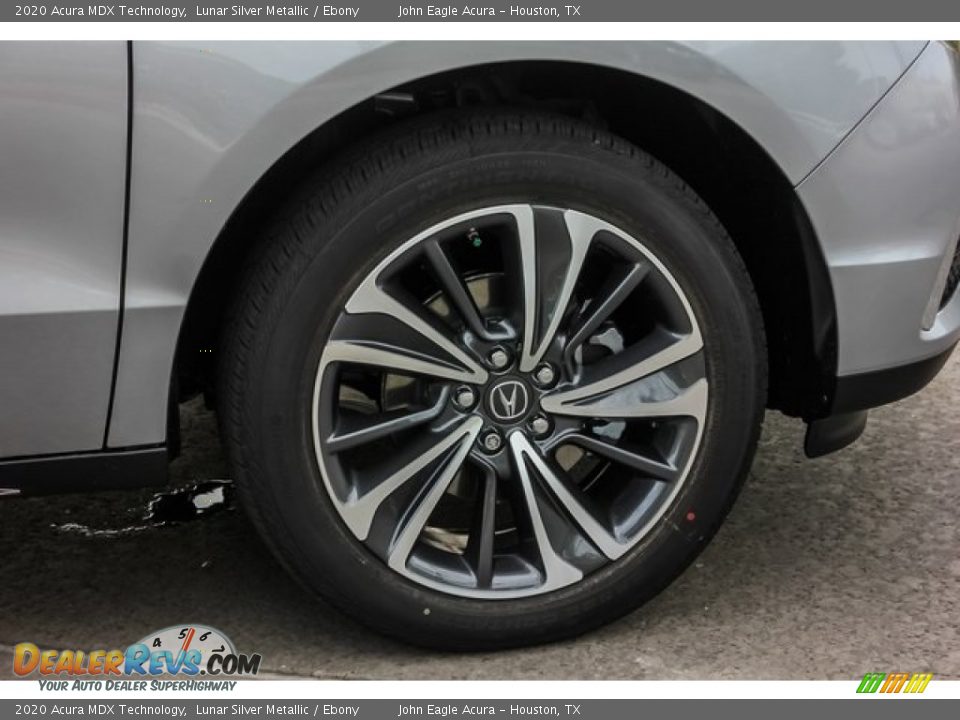 2020 Acura MDX Technology Lunar Silver Metallic / Ebony Photo #10