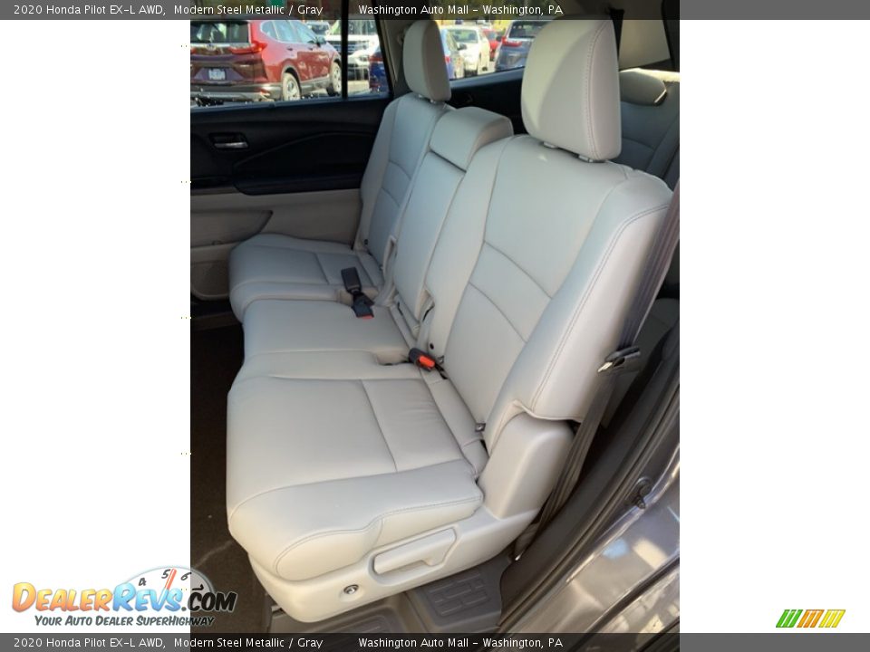 2020 Honda Pilot EX-L AWD Modern Steel Metallic / Gray Photo #18