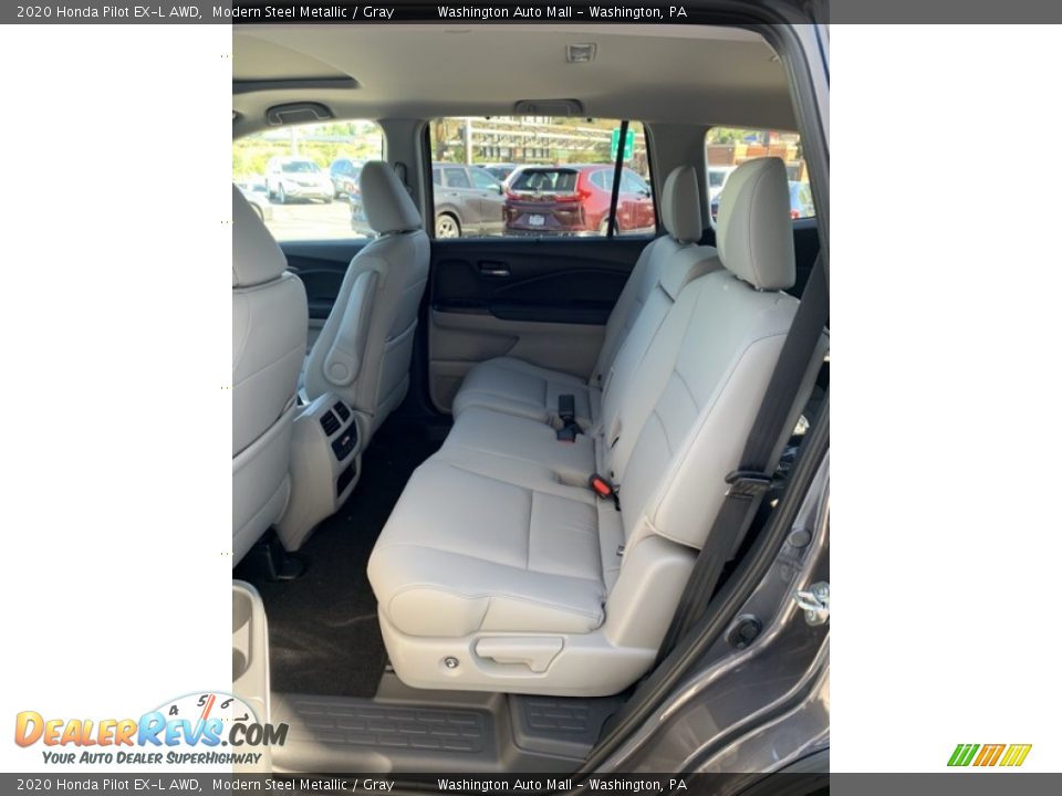 2020 Honda Pilot EX-L AWD Modern Steel Metallic / Gray Photo #19