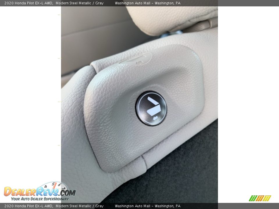 2020 Honda Pilot EX-L AWD Modern Steel Metallic / Gray Photo #20