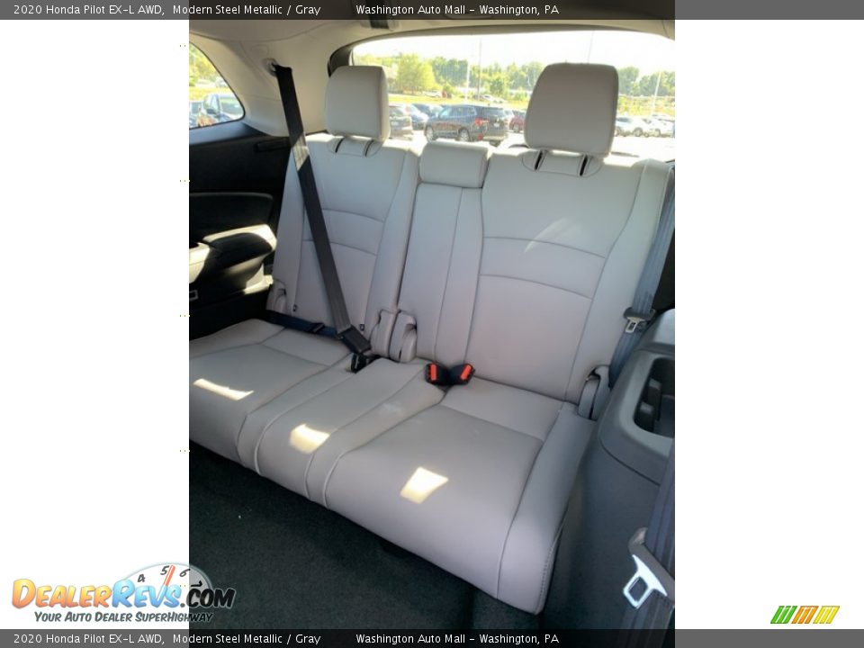 2020 Honda Pilot EX-L AWD Modern Steel Metallic / Gray Photo #21