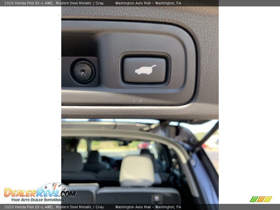 2020 Honda Pilot EX-L AWD Modern Steel Metallic / Gray Photo #24