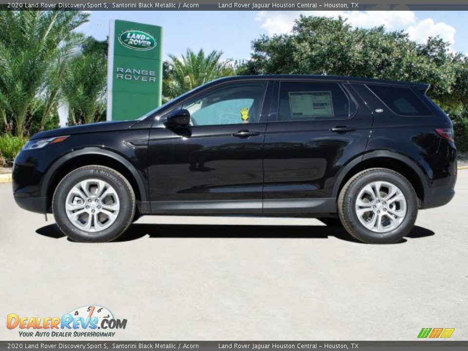 2020 Land Rover Discovery Sport S Santorini Black Metallic / Acorn Photo #2