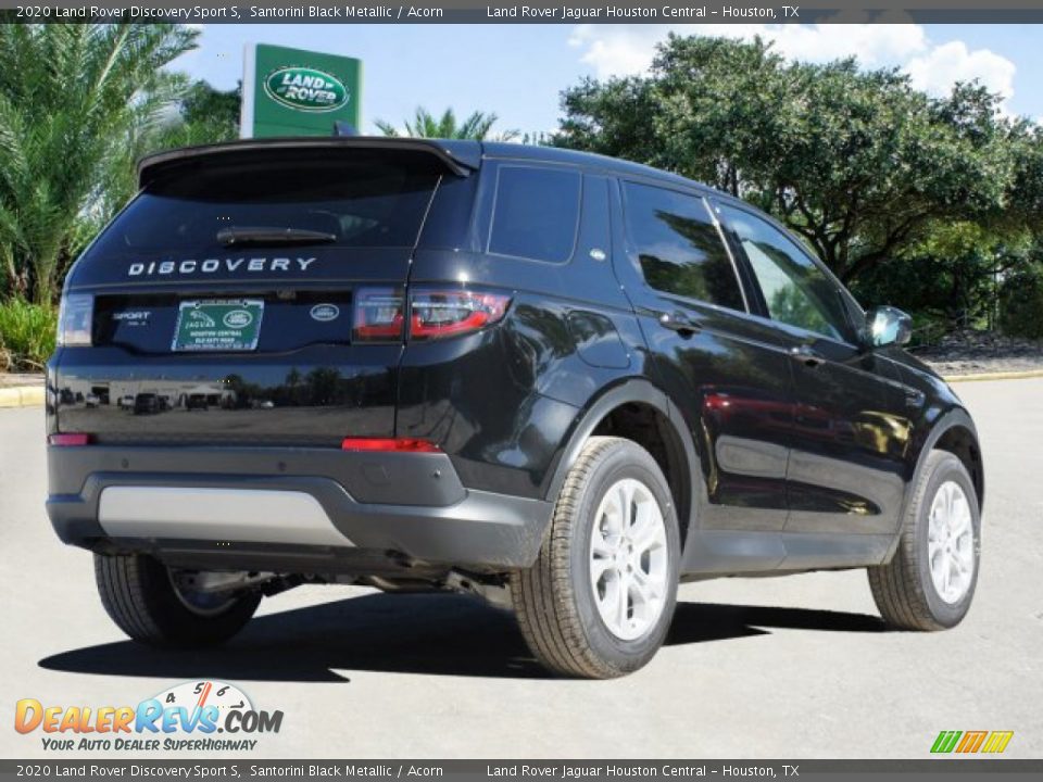 2020 Land Rover Discovery Sport S Santorini Black Metallic / Acorn Photo #4