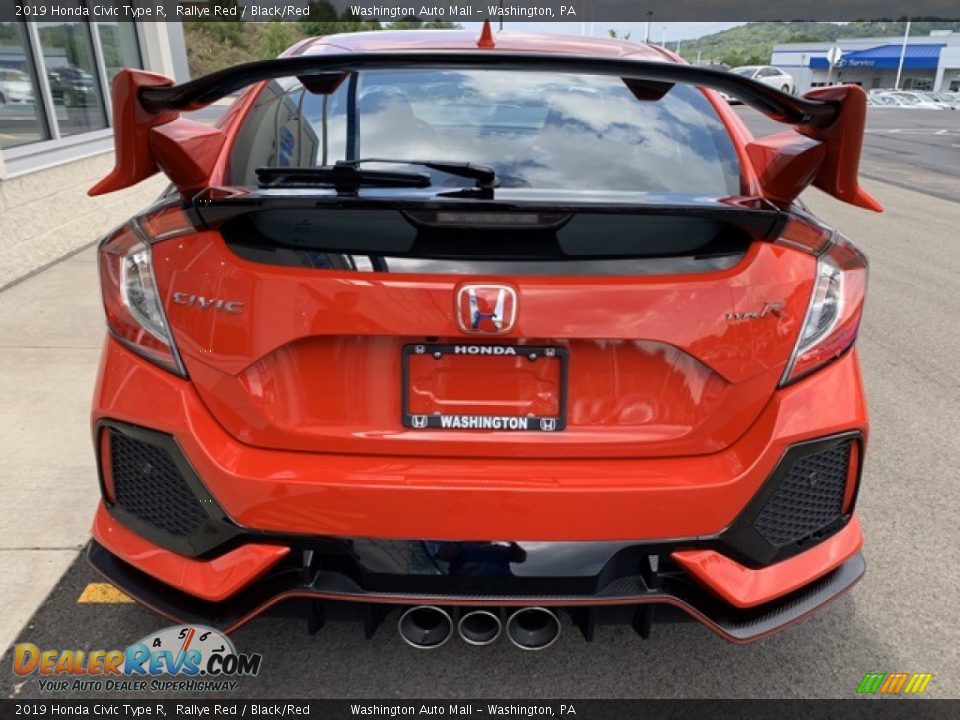 2019 Honda Civic Type R Rallye Red / Black/Red Photo #6