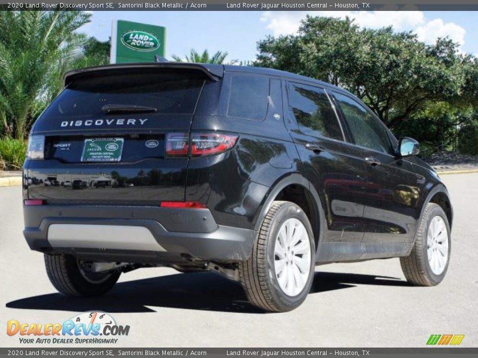 2020 Land Rover Discovery Sport SE Santorini Black Metallic / Acorn Photo #4