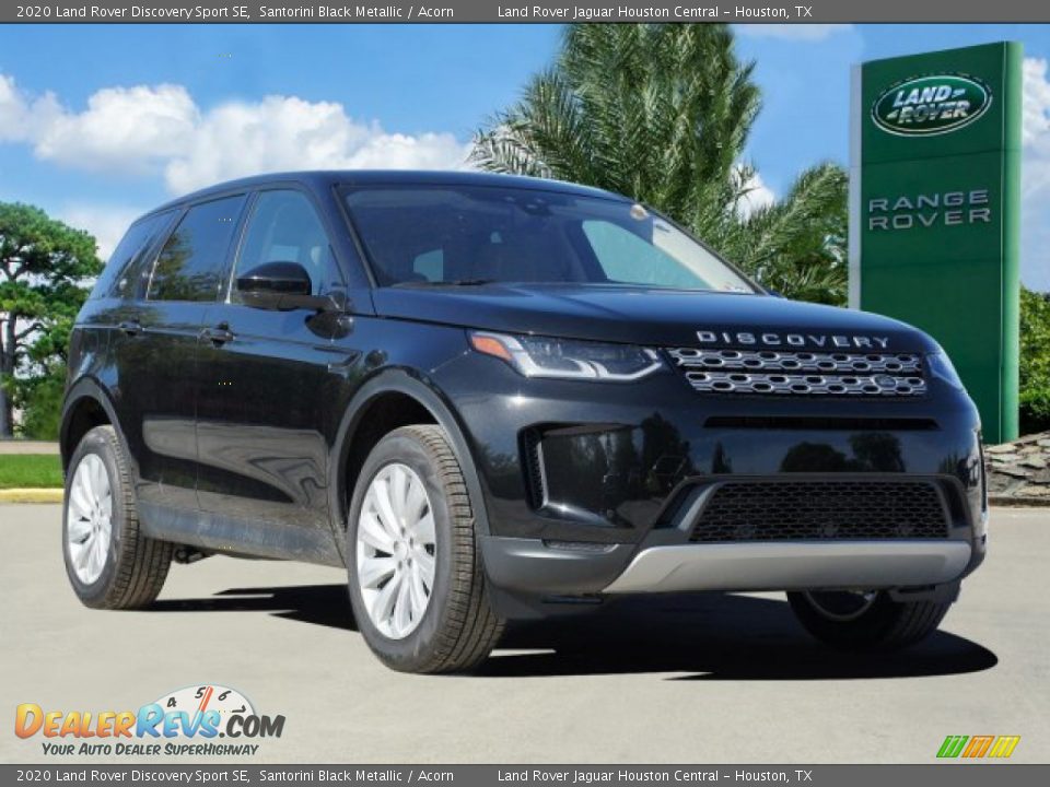2020 Land Rover Discovery Sport SE Santorini Black Metallic / Acorn Photo #5