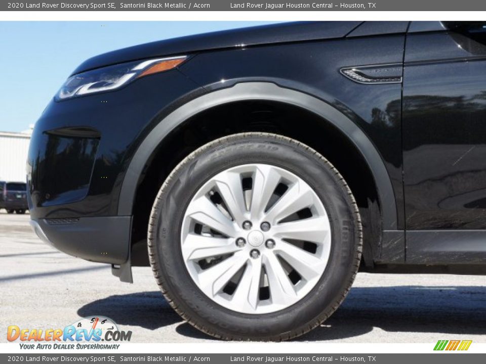 2020 Land Rover Discovery Sport SE Santorini Black Metallic / Acorn Photo #6