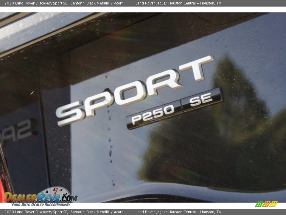 2020 Land Rover Discovery Sport SE Santorini Black Metallic / Acorn Photo #9