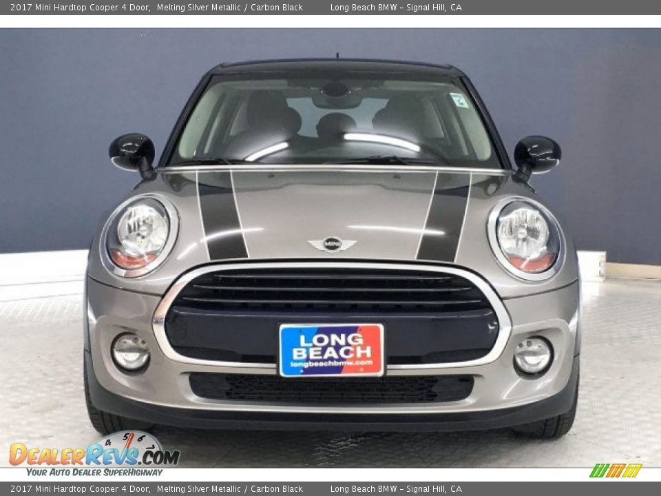 2017 Mini Hardtop Cooper 4 Door Melting Silver Metallic / Carbon Black Photo #2