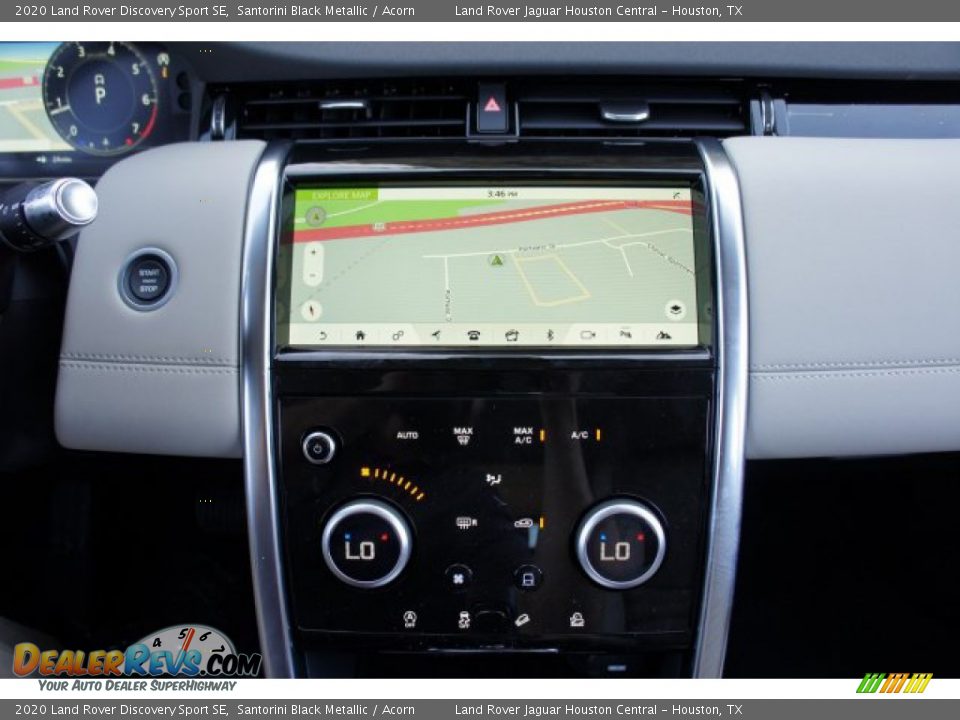 2020 Land Rover Discovery Sport SE Santorini Black Metallic / Acorn Photo #14