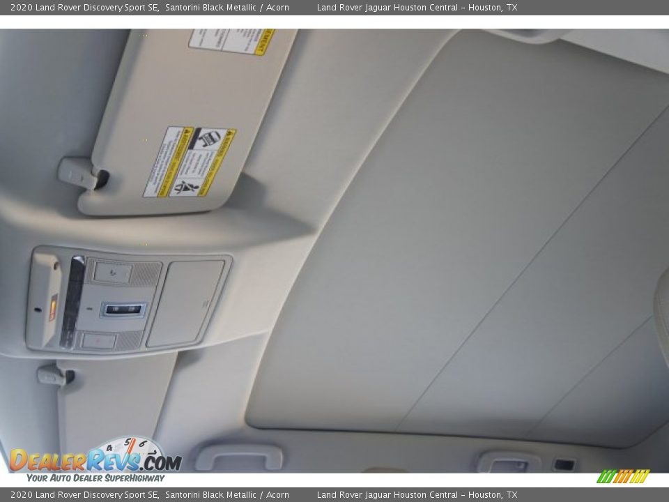 2020 Land Rover Discovery Sport SE Santorini Black Metallic / Acorn Photo #25