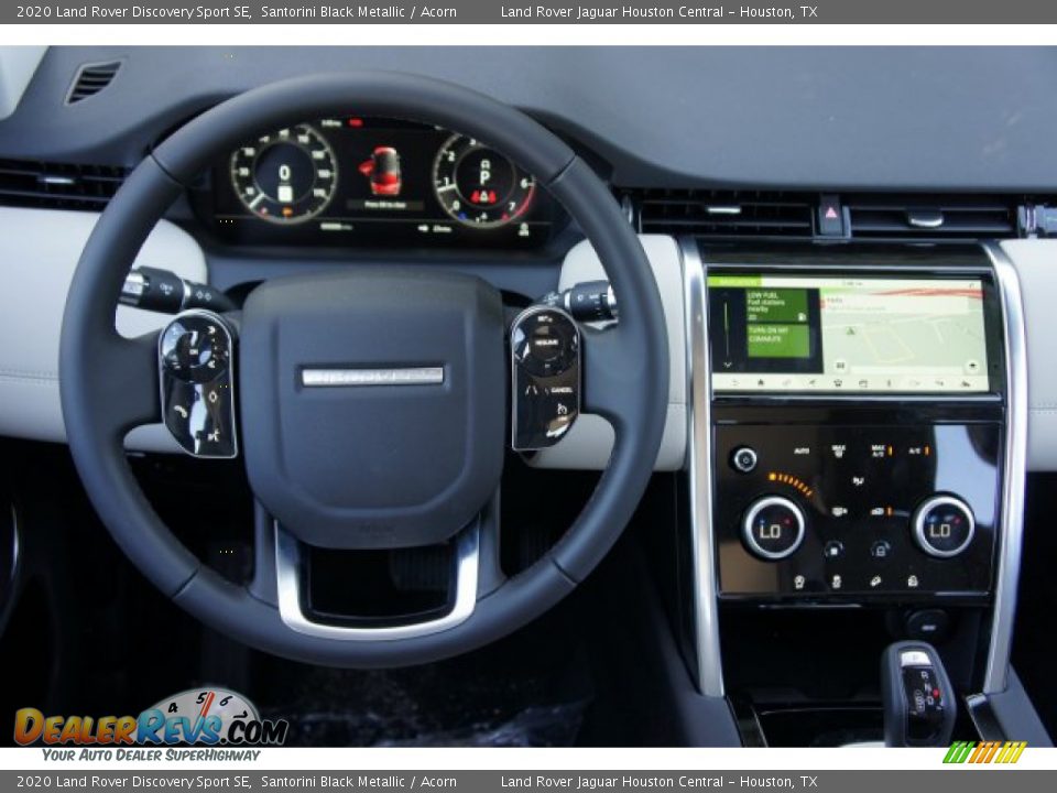 2020 Land Rover Discovery Sport SE Santorini Black Metallic / Acorn Photo #27