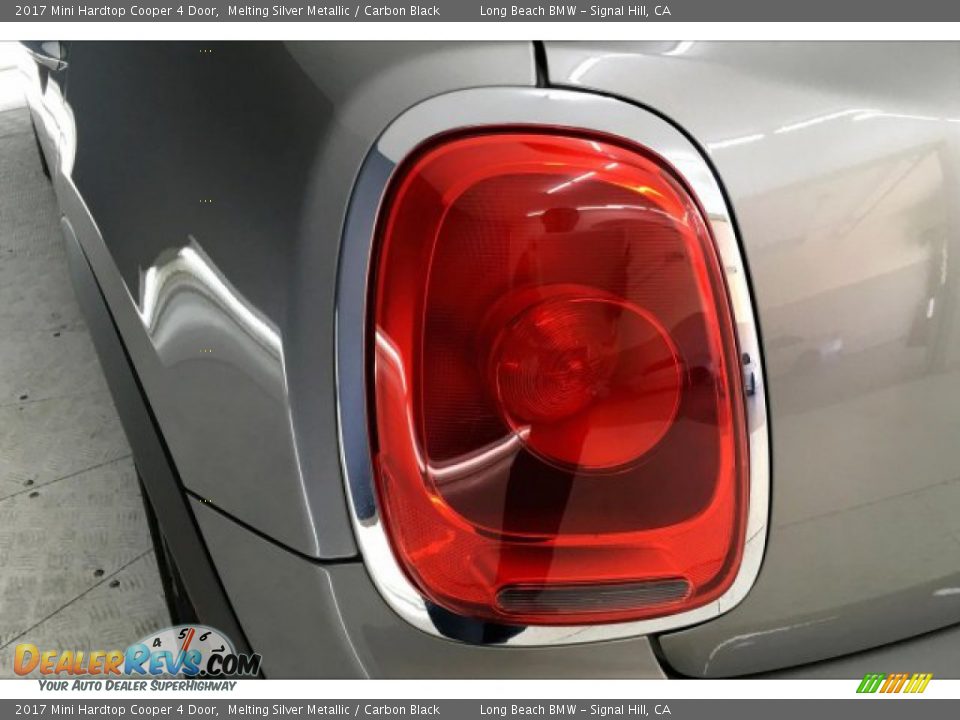 2017 Mini Hardtop Cooper 4 Door Melting Silver Metallic / Carbon Black Photo #21