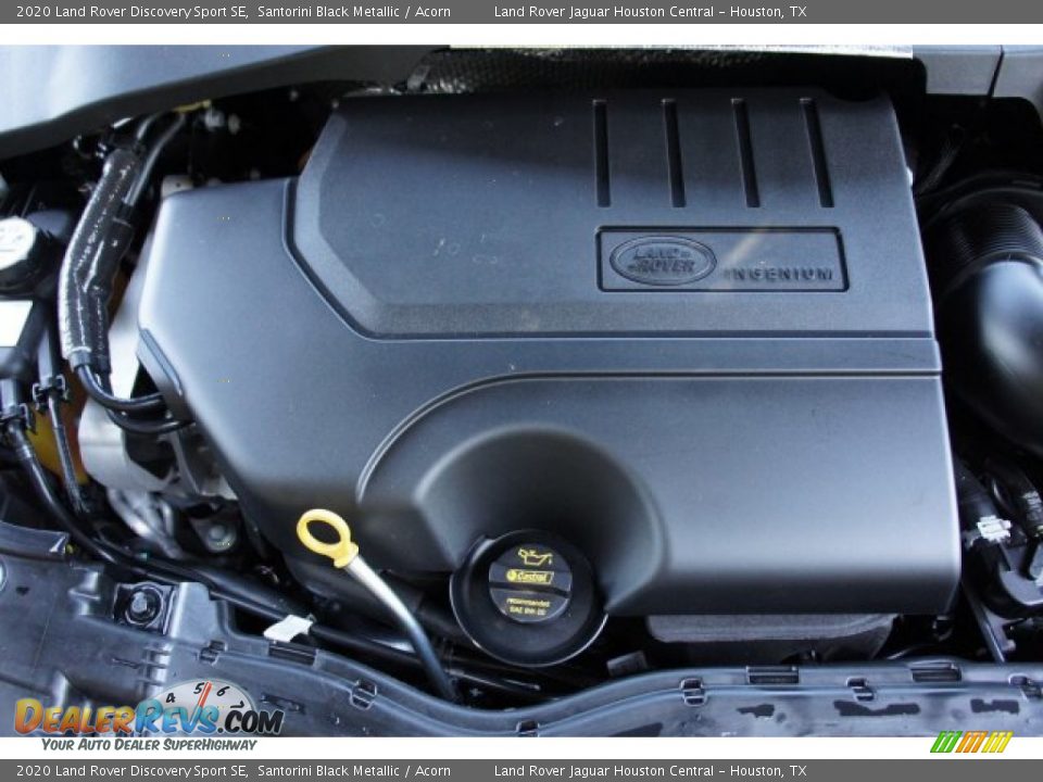 2020 Land Rover Discovery Sport SE Santorini Black Metallic / Acorn Photo #31