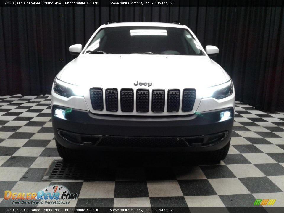 2020 Jeep Cherokee Upland 4x4 Bright White / Black Photo #3