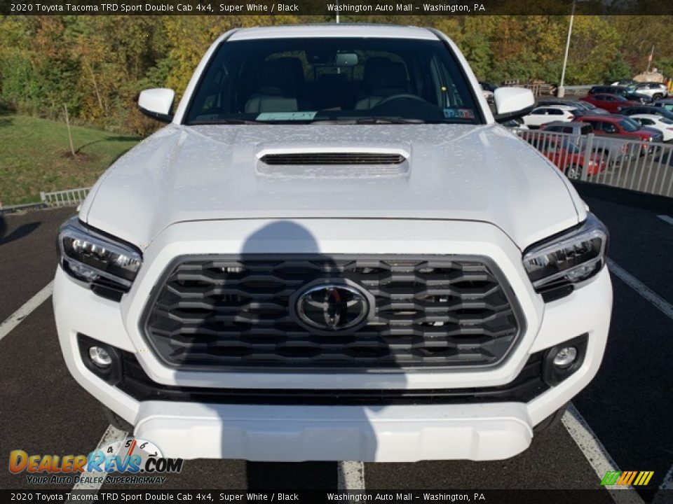 2020 Toyota Tacoma TRD Sport Double Cab 4x4 Super White / Black Photo #2